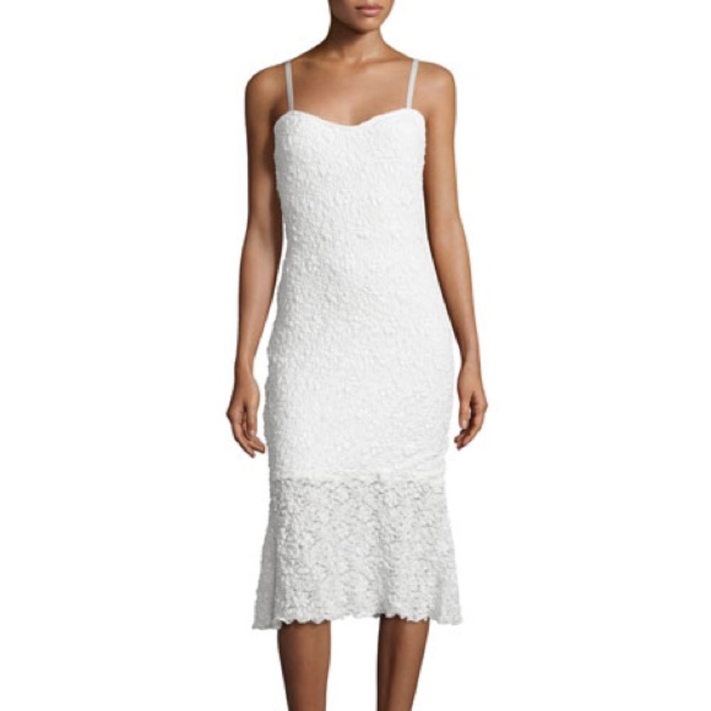 NWT French Connection Sweetheart Neck Havana Dress